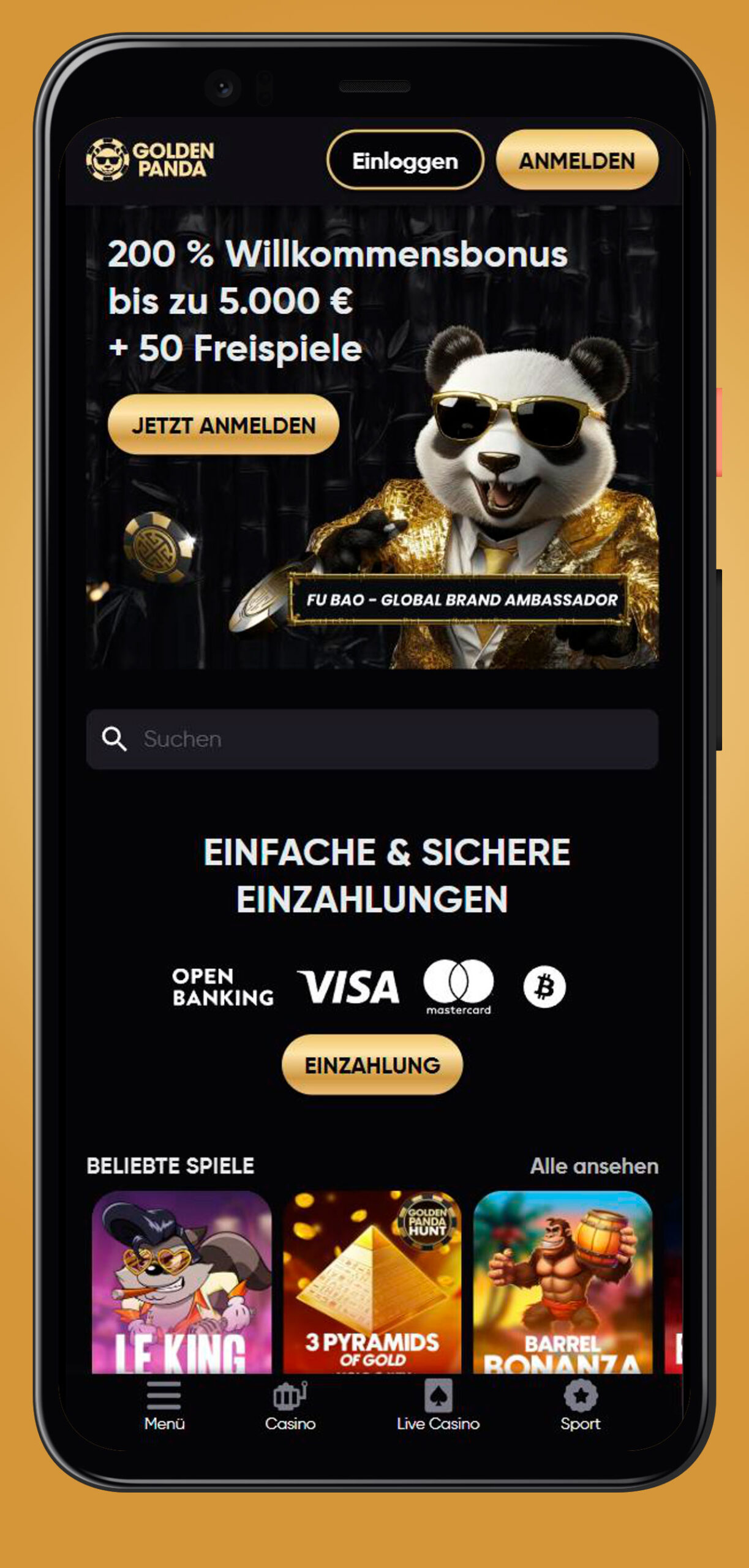 mobile App Golden Panda Casino